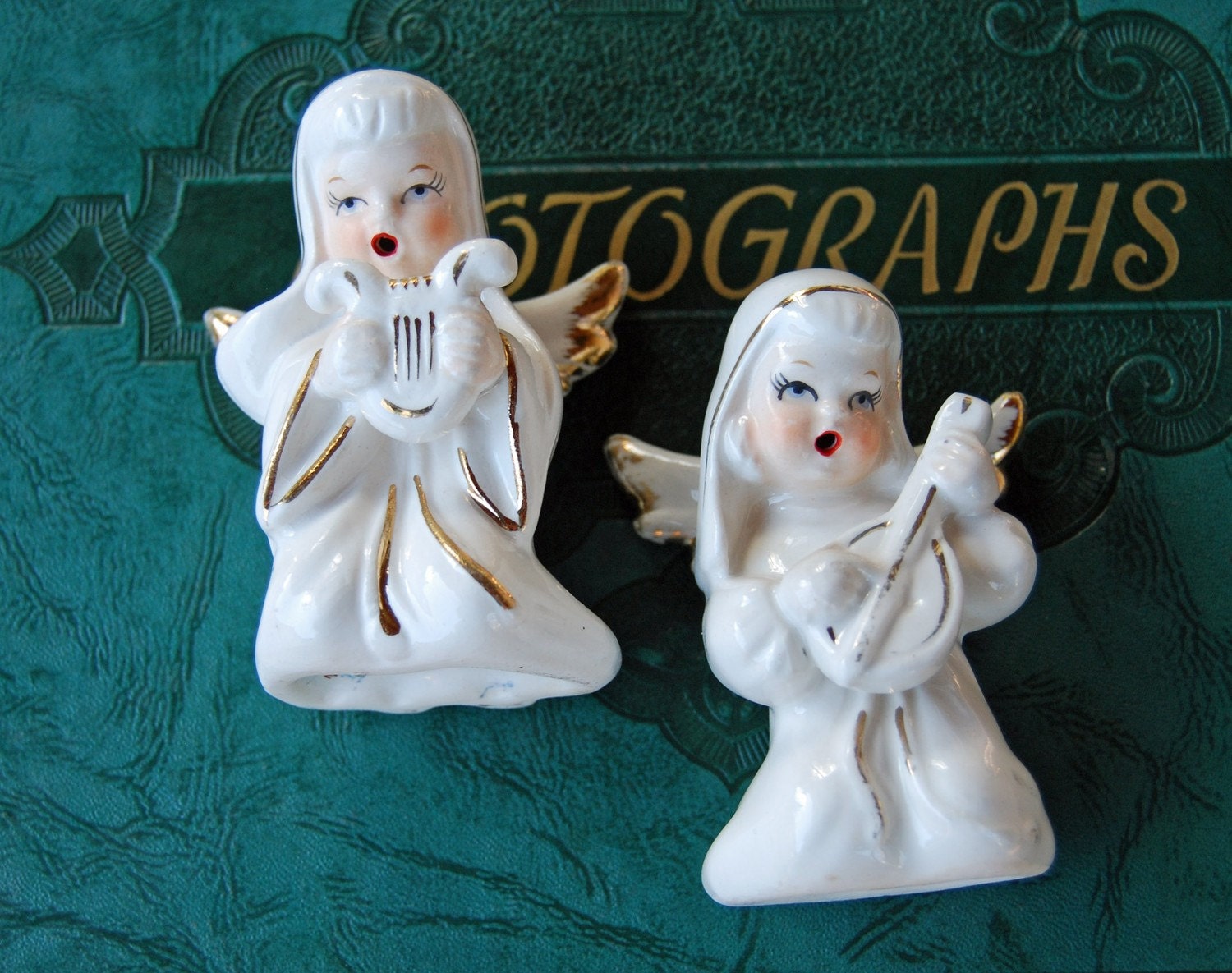 Vintage Angel Figurines Japan