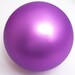 Amethyst Velvet Glass Ornaments