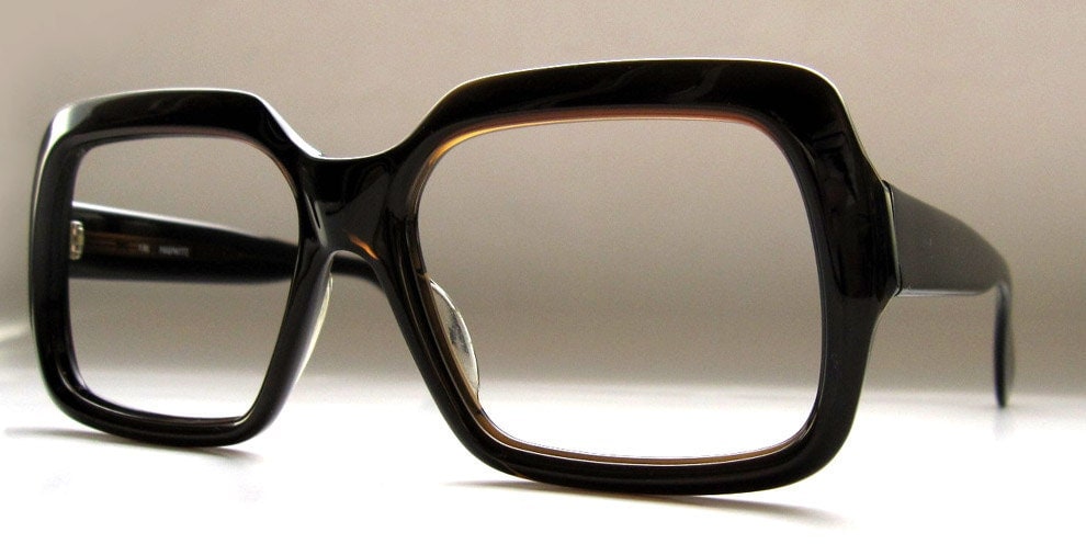 80s Vintage German Square Frame Eyeglasses