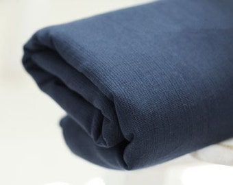 4 Yards of Chic Navy Linen, U1143