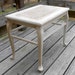 Sweet Antique Tattered Cane Bench by Shabby Home Furniture