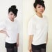 Vintage Preppy White Knit Puff Sleeve Sweater S M