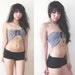 Tribal Sweetheart Neck Bandeau Bra Stretch Yoga Top Free Size
