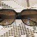 Vintage ELLEN TRACY Made in Italy Hollywood Style Black Sunglasses