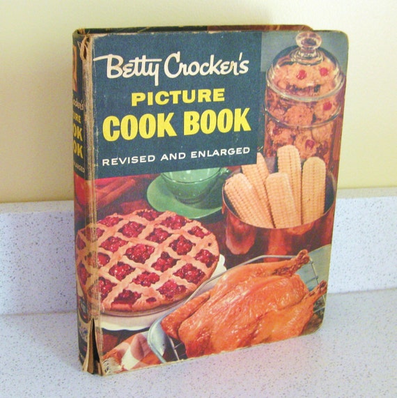 Vintage 1956 Betty Crocker Picture Cookbook