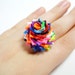 One of a Kind Duct Tape Ring No. 13 - Duck Tape Rose Ring