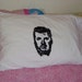 screen printed CUDDLE WITH A SERIAL KILLER john wayne gacy pillowcase