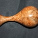 Exotic Spalted Maple Burl Darning Egg by Phil Powell