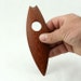 Exotic Lace Wood Pottery Rib Tool