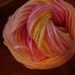 Summer Sunset Handspun Yarn Merino Wool 50 yards