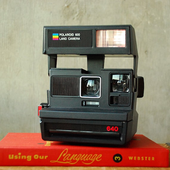 Vintage Polaroid 640 Land Camera 600 Film Eighties 1980