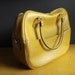Mustard Yellow Bag It - Vintage Carry-on Luggage or Tote