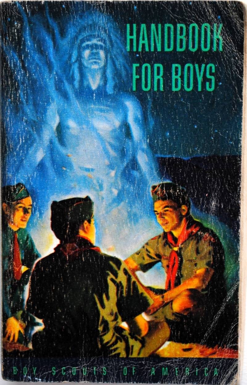 Boy Scouts Manual Handbook for Boys 1952