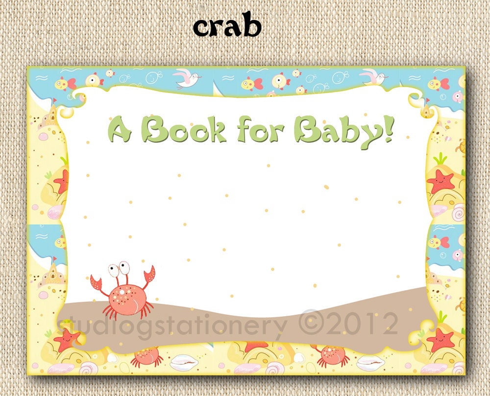 Baby & Children Bookplates or Personalized by GigiMarieStationery
