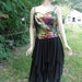 80's Vintage Euro Prom Dress with Handkerchief Skirt by Hopfner Modella Estimated Size 14