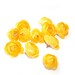 10 Mini Yellow Ranunculus