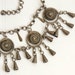 Exquisite vintage/antique silver necklace from India