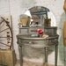 Painted Cottage Chic Shabby Silver Slipper Romantic Vanity