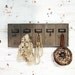 Painted Cottage Chic Shabby Barnwood Hotel Key Holder VF266