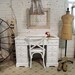 Painted Cottage Chic Shabby French Farmhouse Desk DK246