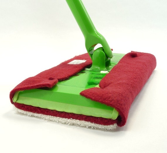 red swiffer mop
