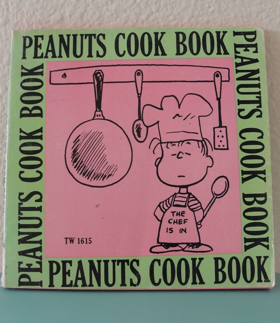 Peanuts Snoopy Cookbook for Kids Vintage 1969