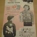 Vintage Knitting Pattern- Child's Hen and Chicks sweater- Mary Maxim