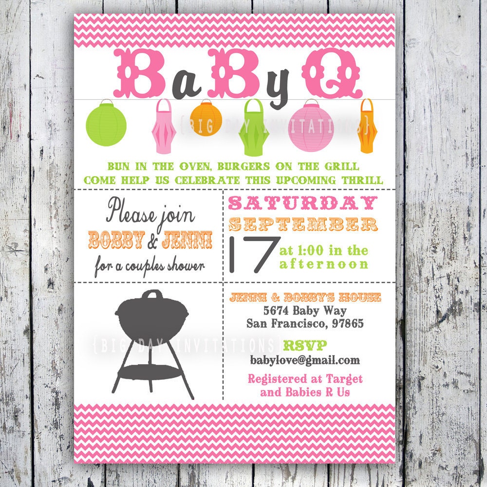 Baby Q Baby Shower Invitations 7