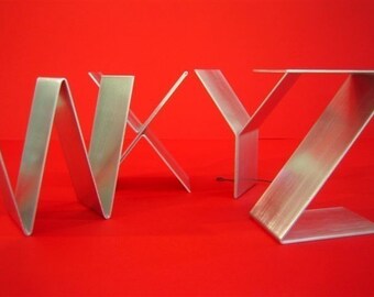 Metal letters freestanding/Initials/Alphabet A-Z signage/Empire