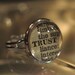 TRUST Vintage Dictionary Adjustable Ring