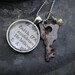 Vintage Dictionary Word Necklace Pendant the letter FAITH