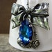 Naughty or Nice Bermuda Blue Crystal Necklace