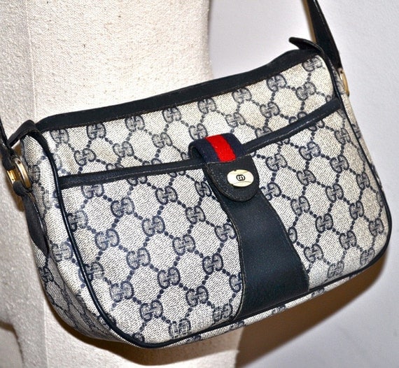 Vintage Blue Gucci Purse