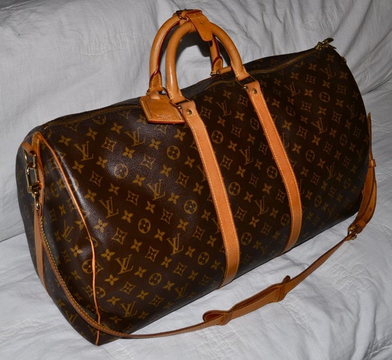 LOUIS VUITTON Keepall 55 DUFFEL BAG with Shoulder by louise49