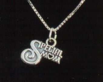 Special Mom Sterling Silver Pendant