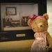 4,5 inch Artist Handmade Miniature Pocket Size Viscose Teddy Bear Polina by Sasha Pokrass