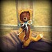 PDF Epattern for 9 inch Handmade Artist Teddy Bear in Fox's pants and cap by Sasha Pokrass