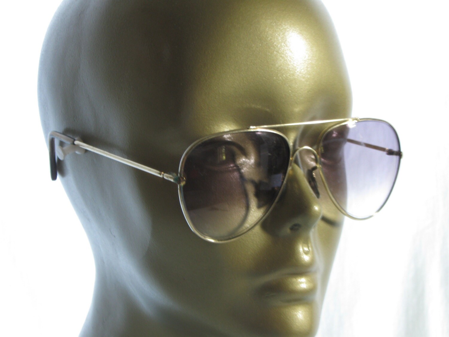 Vintage Aviator Sunglasses Foster Grant 1970s Original 4268