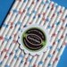 Red and Blue Star Print Paper Straw Pack with Printable DIY Flag Toppers (30 count)- LAST SET