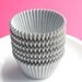 Bulk Matte Silver Cupcake Liners, Baking Cups (200 COUNT)