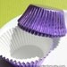 BULK Purple Foil Cupcake Liners, Baking Cups (500 COUNT) SALE