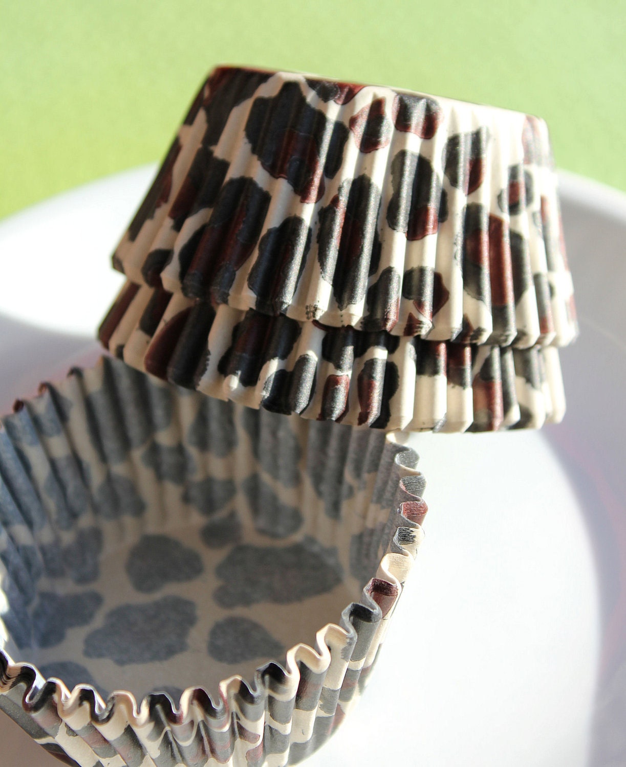 Leopard Cupcake Liners Animal Print Cupcake Liners 100