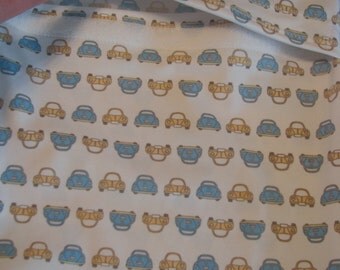Blue and Orange Volkswagon Printed PUL Wet Bag