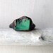 Copper Chrysoprase Ring Emerald Caribbean Green Handmade Organic Raw Modern