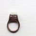 Copper Ring Scapolite Crystal Clear Gem Stone Natural Raw Patina Artisan