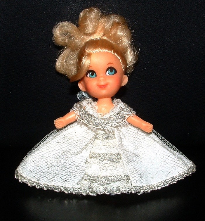 1966 Retro Liddle Kiddles Cinderiddle Cinderella Blonde Kiddle