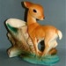 Vintage 1940's Royal Copley Deer Planter