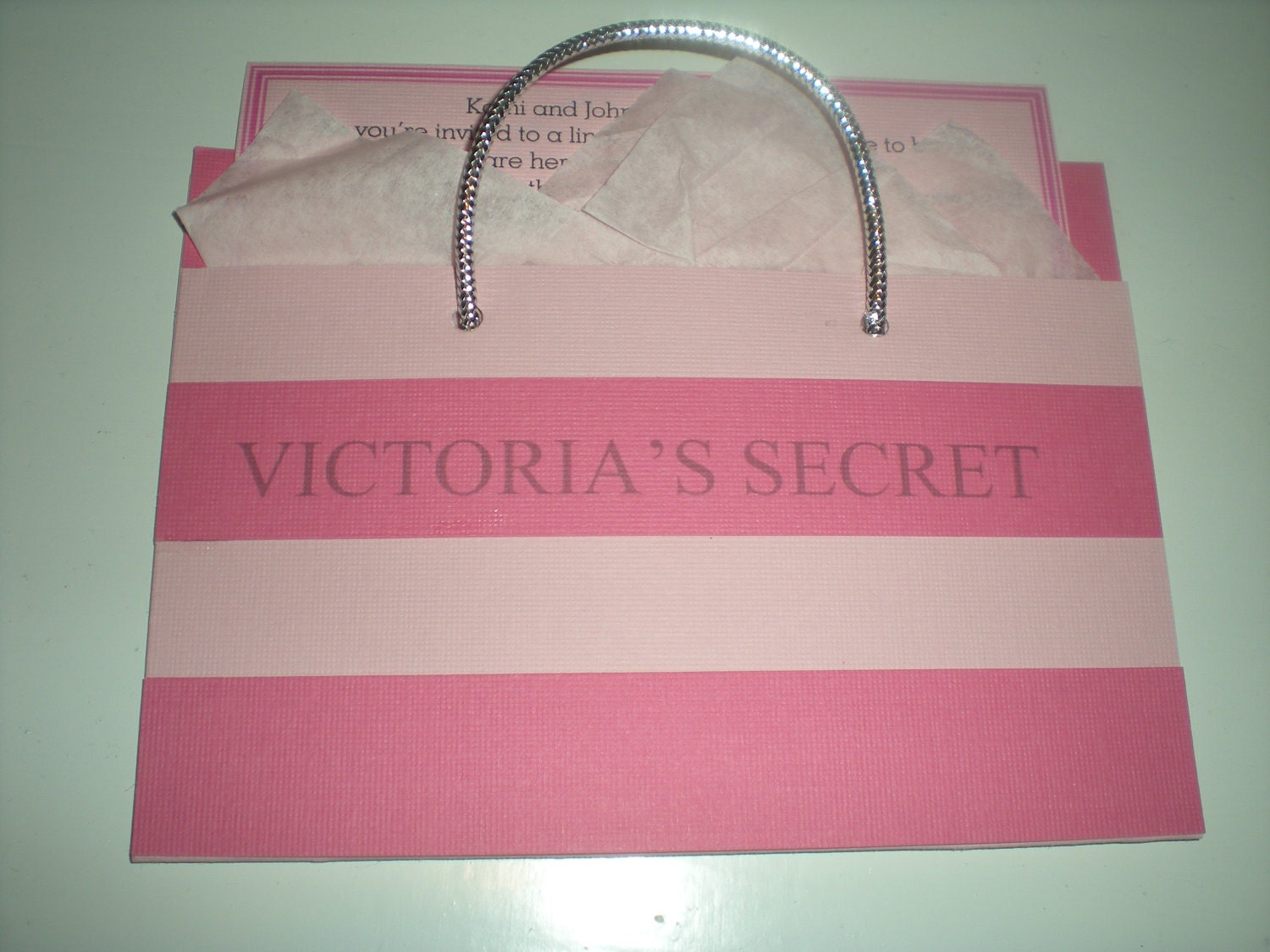 Victoria's Secret Sweet 16 Invitation RESERVED for
