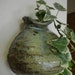 Pine Ash Glazed Wall Vase