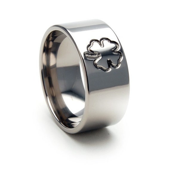 new lucky irish titanium ring designer jewelry free sizing
